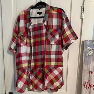 Men's Multicolor Plaid Shirt
